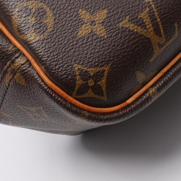 LOUIS VUITTON Brown Monogram Leather Deauville Bag - Picture 10 of 13